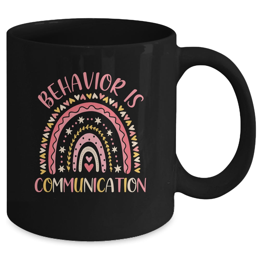 Behavior Is Communication Special Education SPED Teacher Mug | siriusteestore