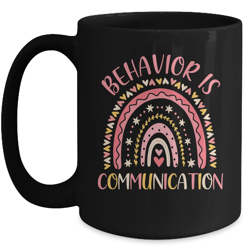Behavior Is Communication Special Education SPED Teacher Mug | siriusteestore