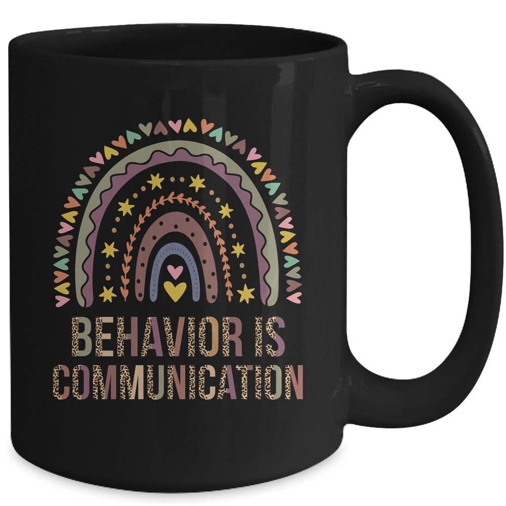 Behavior Is Communication Special Education SPED Teacher Mug | siriusteestore