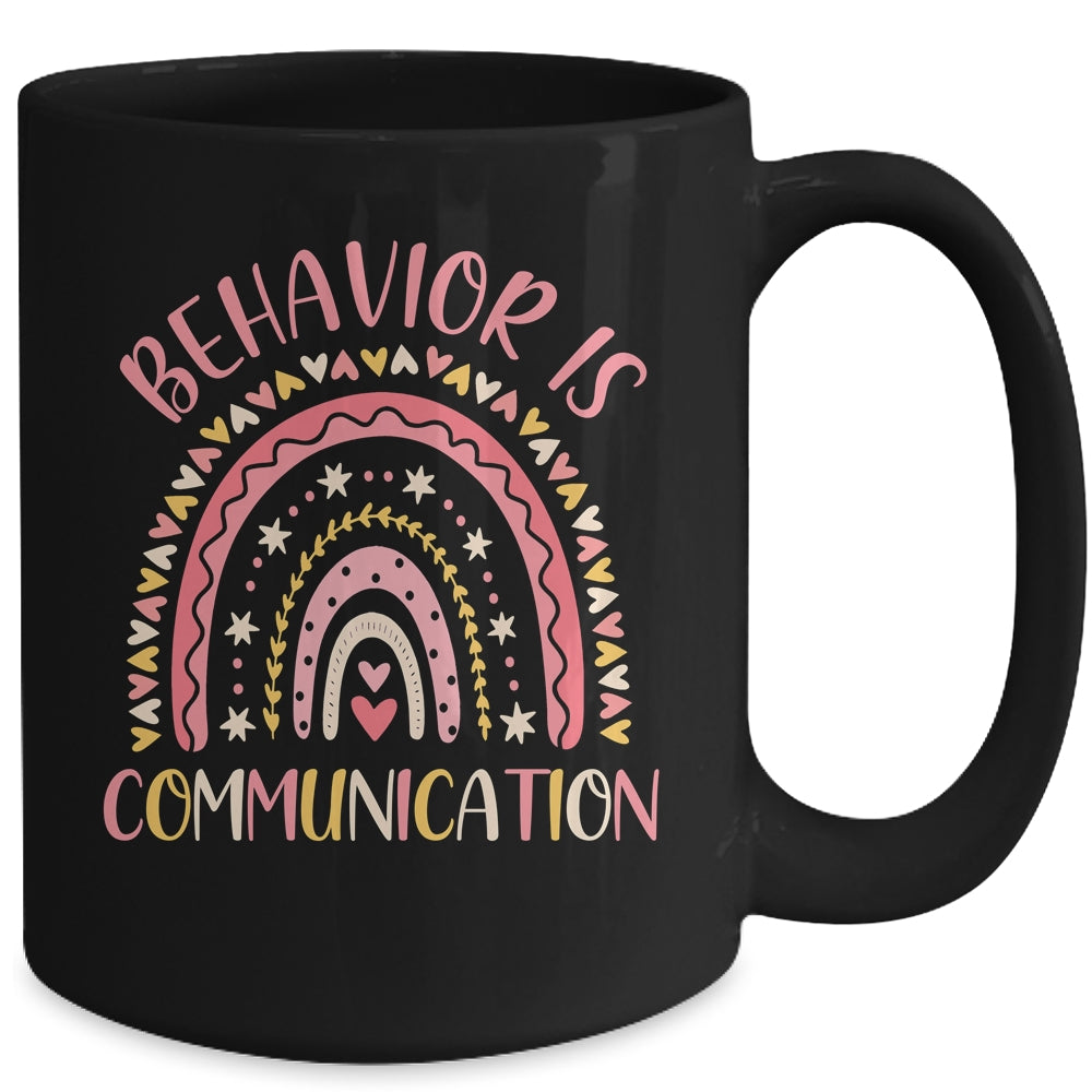 Behavior Is Communication Special Education SPED Teacher Mug | siriusteestore