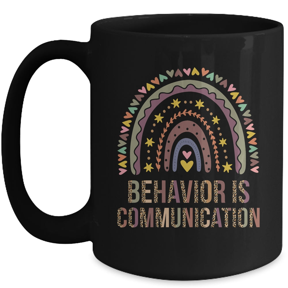 Behavior Is Communication Special Education SPED Teacher Mug | siriusteestore