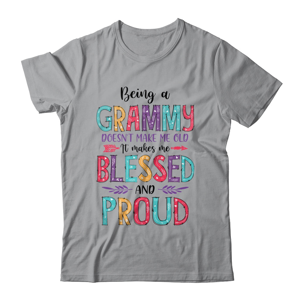 Being A Grammy Makes Me Blessed And Proud Mothers Day Shirt & Tank Top | siriusteestore
