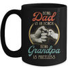 Being Dad Is An Honor Being Grandpa Is Priceless Mug | siriusteestore