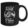 Being Dad Is An Honor Being Papa Is Priceless Fathers Day Mug | siriusteestore