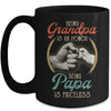 Being Grandpa Is An Honor Being Papa Is Priceless Vintage Mug | siriusteestore