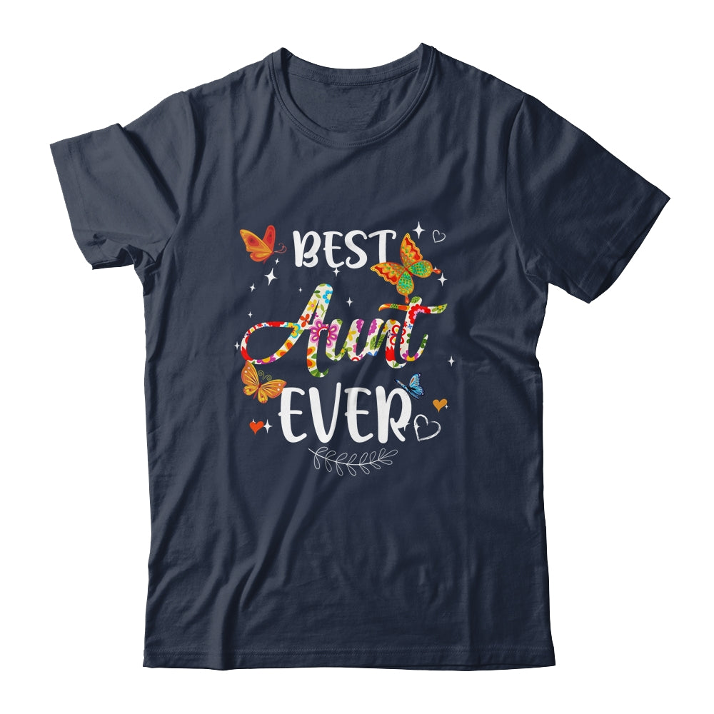 Best Aunt Ever Colored Patterns Mother's Day Aunt Birthday Shirt & Tank Top | siriusteestore