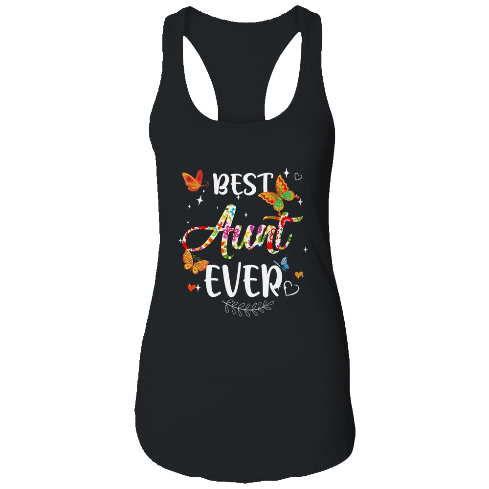 Best Aunt Ever Colored Patterns Mother's Day Aunt Birthday Shirt & Tank Top | siriusteestore