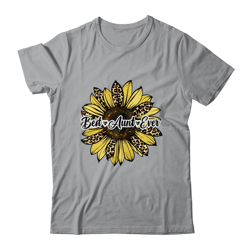 Best Aunt Ever Sunflower Aunt Mothers Day Shirt & Tank Top | siriusteestore