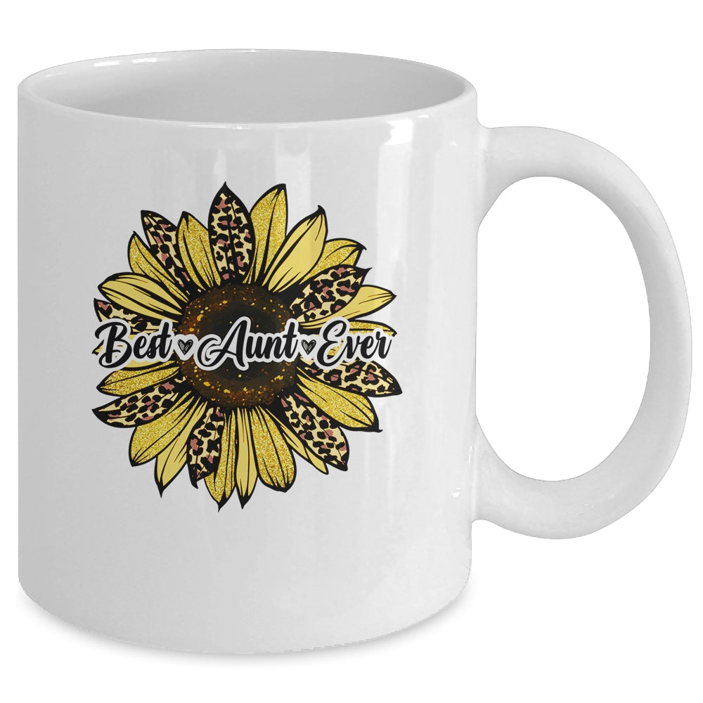 Best Aunt Ever Sunflower Aunt Mothers Day Mug | siriusteestore