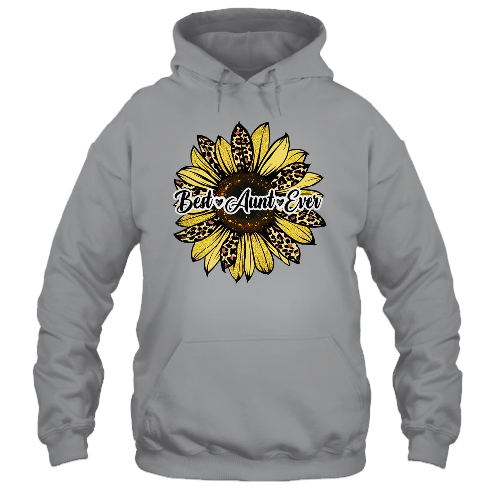 Best Aunt Ever Sunflower Aunt Mothers Day Shirt & Tank Top | siriusteestore