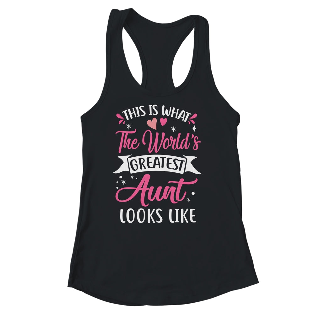 Best Aunt Future Aunt To Be Auntie Mothers Day Shirt & Tank Top | siriusteestore