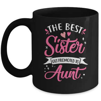 Best Aunt Future Promoted To Aunt To Be Auntie Mothers Day Mug | siriusteestore