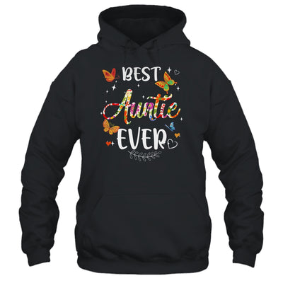 Best Auntie Ever Colored Patterns Mother's Day Aunt Birthday Shirt & Tank Top | siriusteestore