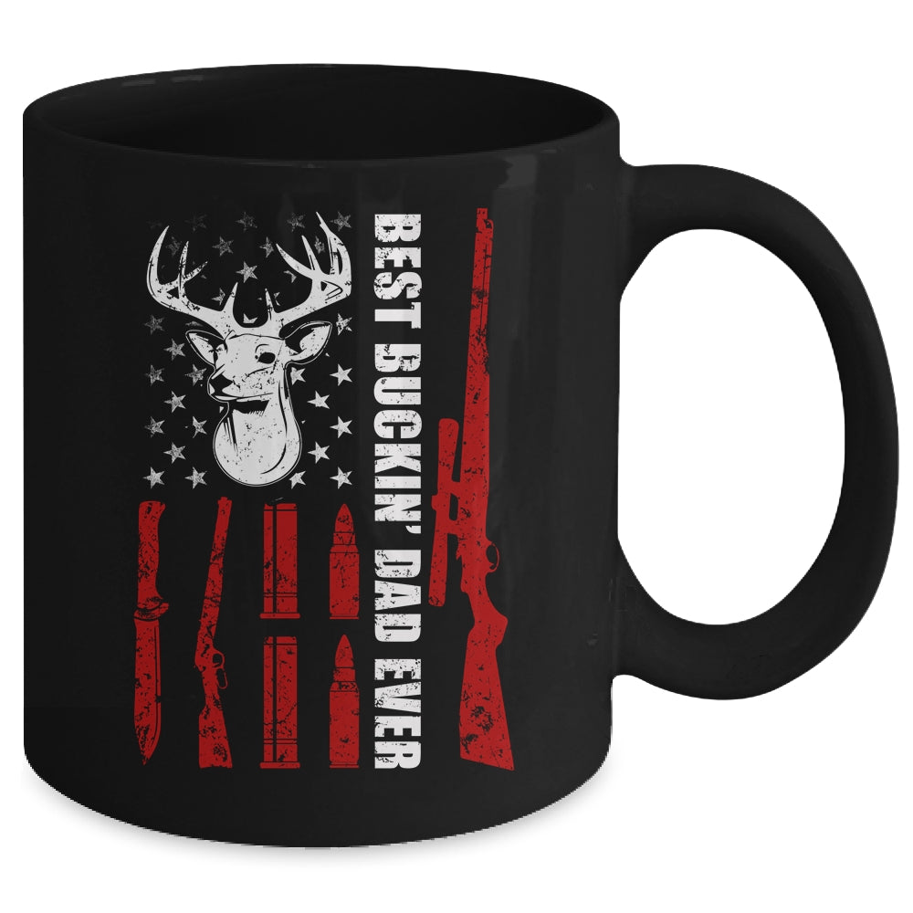 Best Buckin' Dad Ever Deer Hunting Dad Fathers Day Mug | siriusteestore