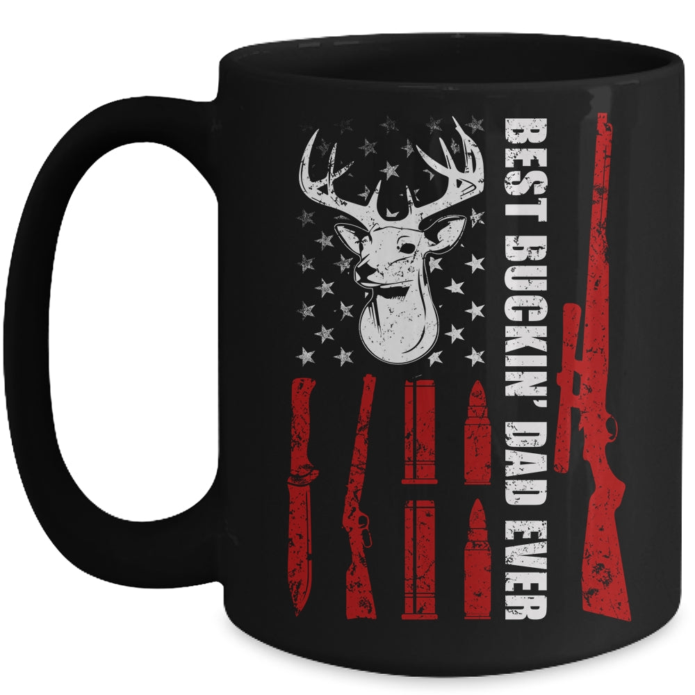 Best Buckin' Dad Ever Deer Hunting Dad Fathers Day Mug | siriusteestore