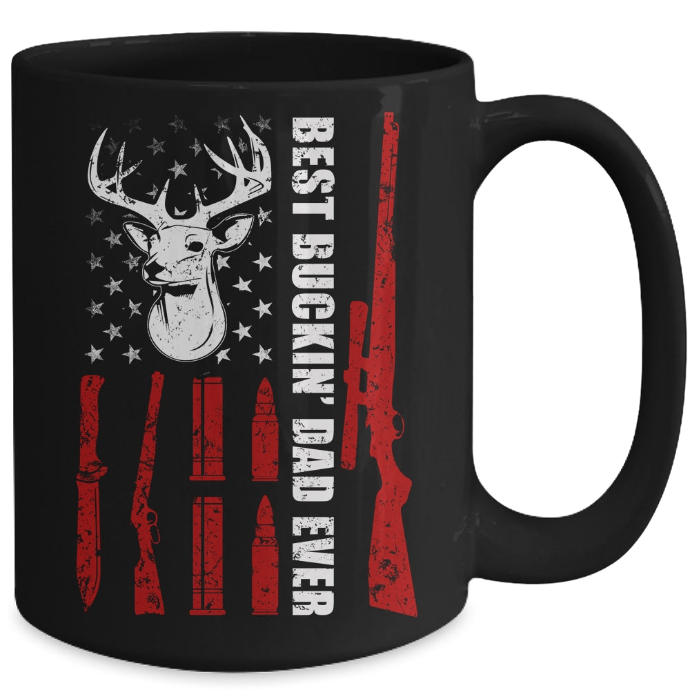 Best Buckin' Dad Ever Deer Hunting Dad Fathers Day Mug | siriusteestore