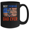 Best Bulldog Dad Ever American Flag Fathers Day Mug | siriusteestore