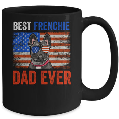Best Bulldog Dad Ever American Flag Fathers Day Mug | siriusteestore
