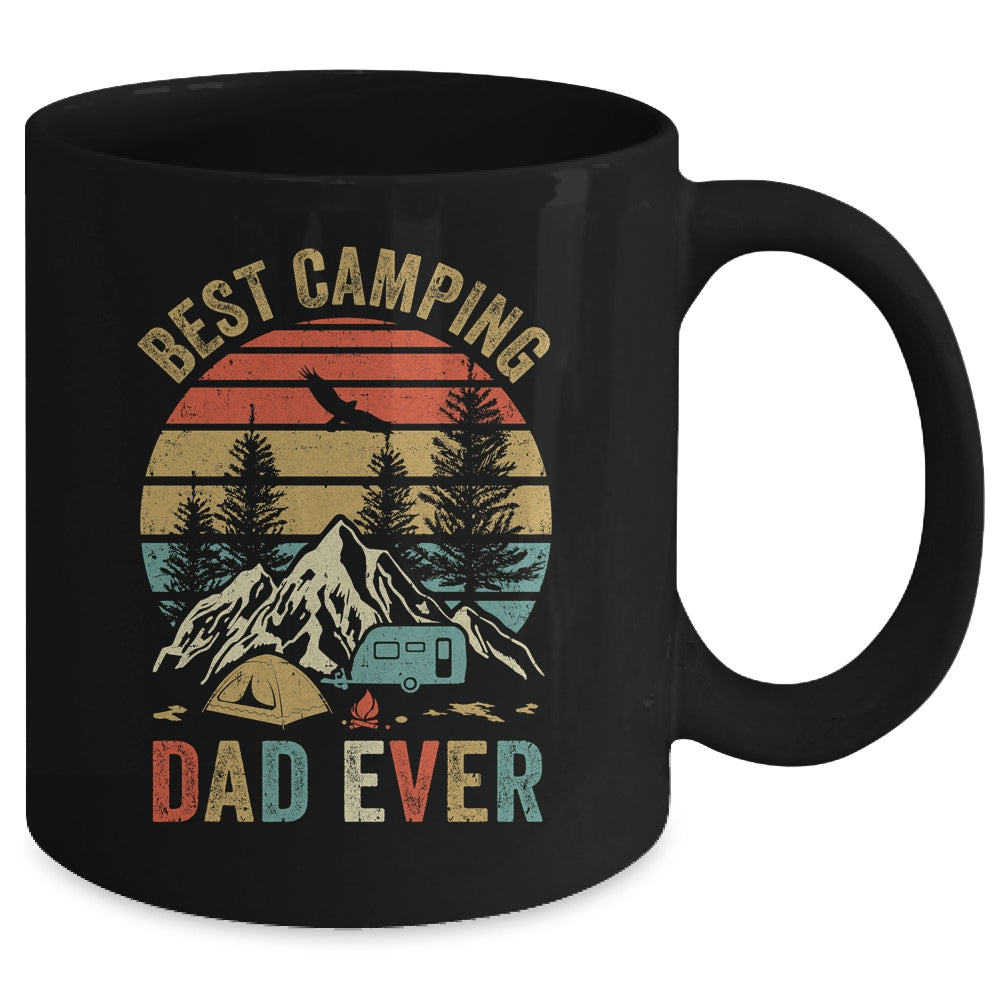 Best Camping Dad Ever Who Camp Funny Fathers Day Mug | siriusteestore