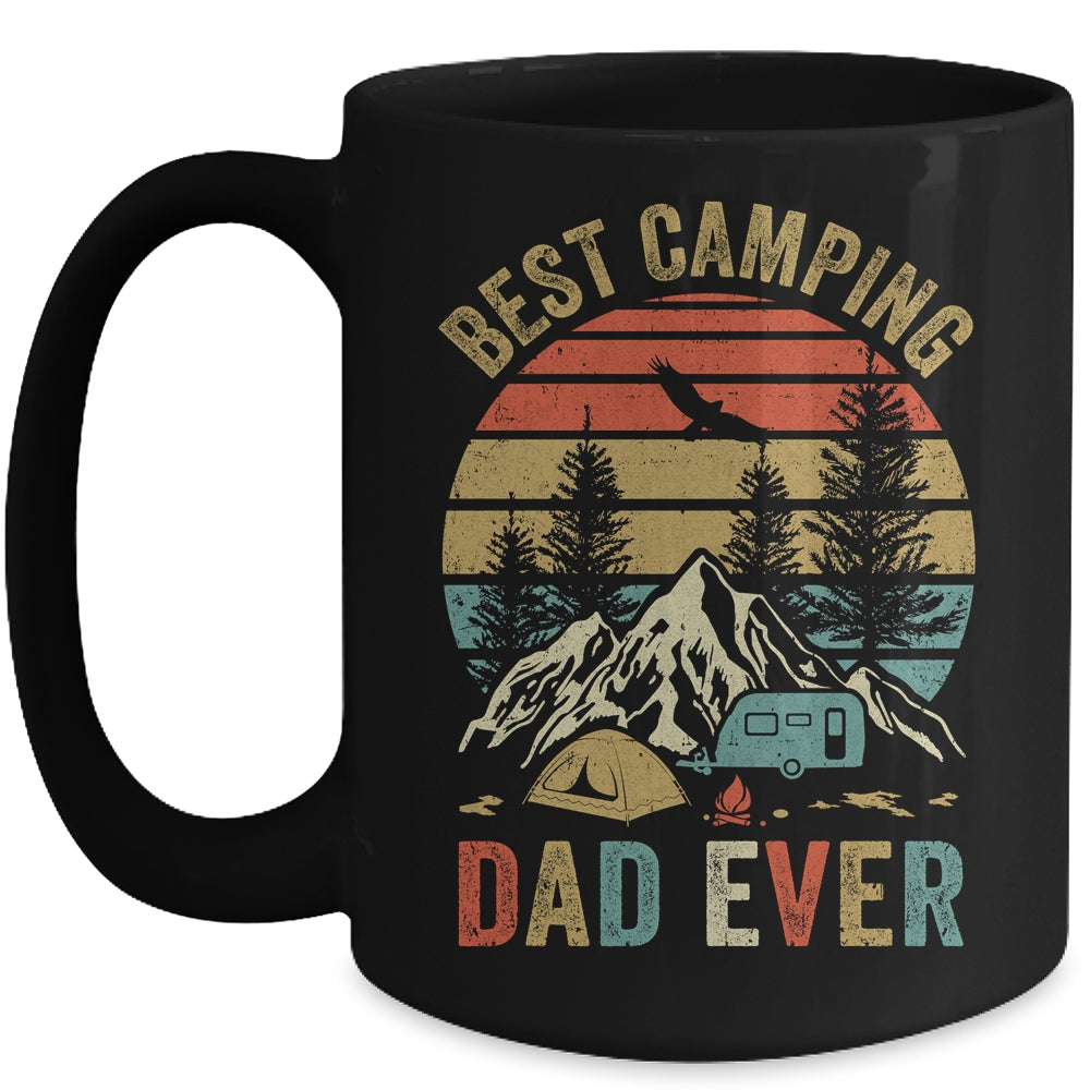 Best Camping Dad Ever Who Camp Funny Fathers Day Mug | siriusteestore
