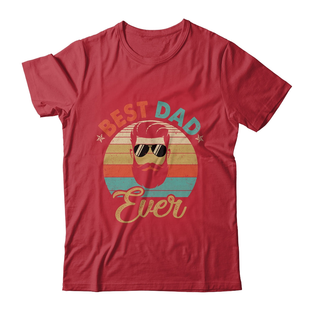 Best Dad Ever Fathers Day Birthday Beard Dad Daddy Shirt & Hoodie | siriusteestore