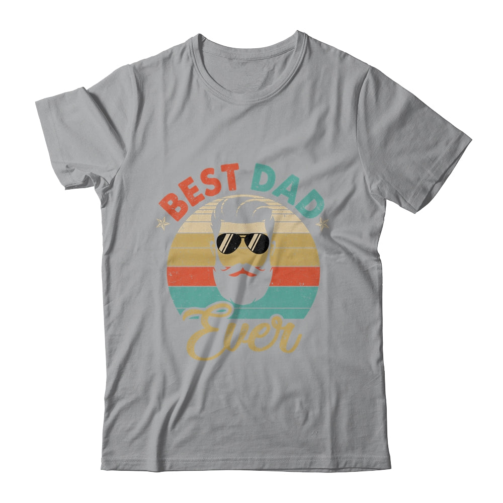 Best Dad Ever Fathers Day Birthday Beard Dad Daddy Shirt & Hoodie | siriusteestore