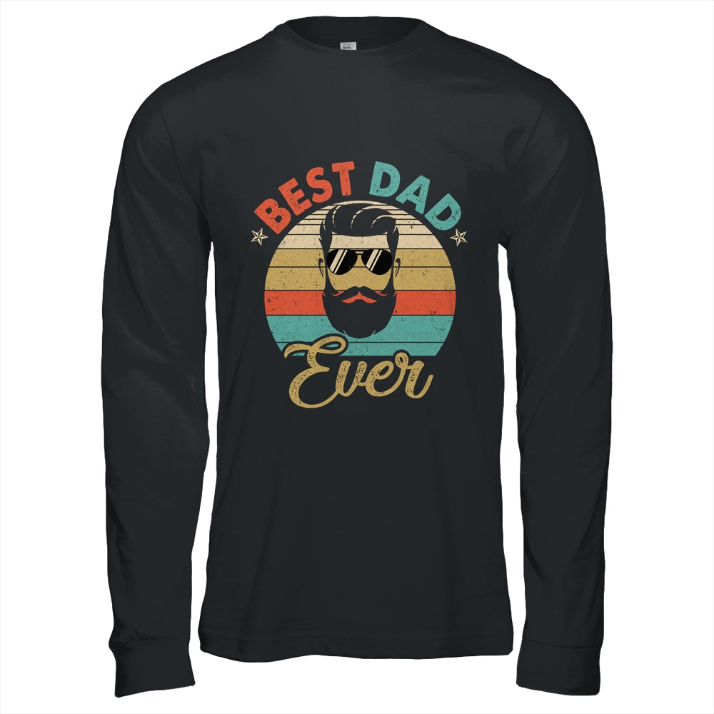 Best Dad Ever Fathers Day Birthday Beard Dad Daddy Shirt & Hoodie | siriusteestore