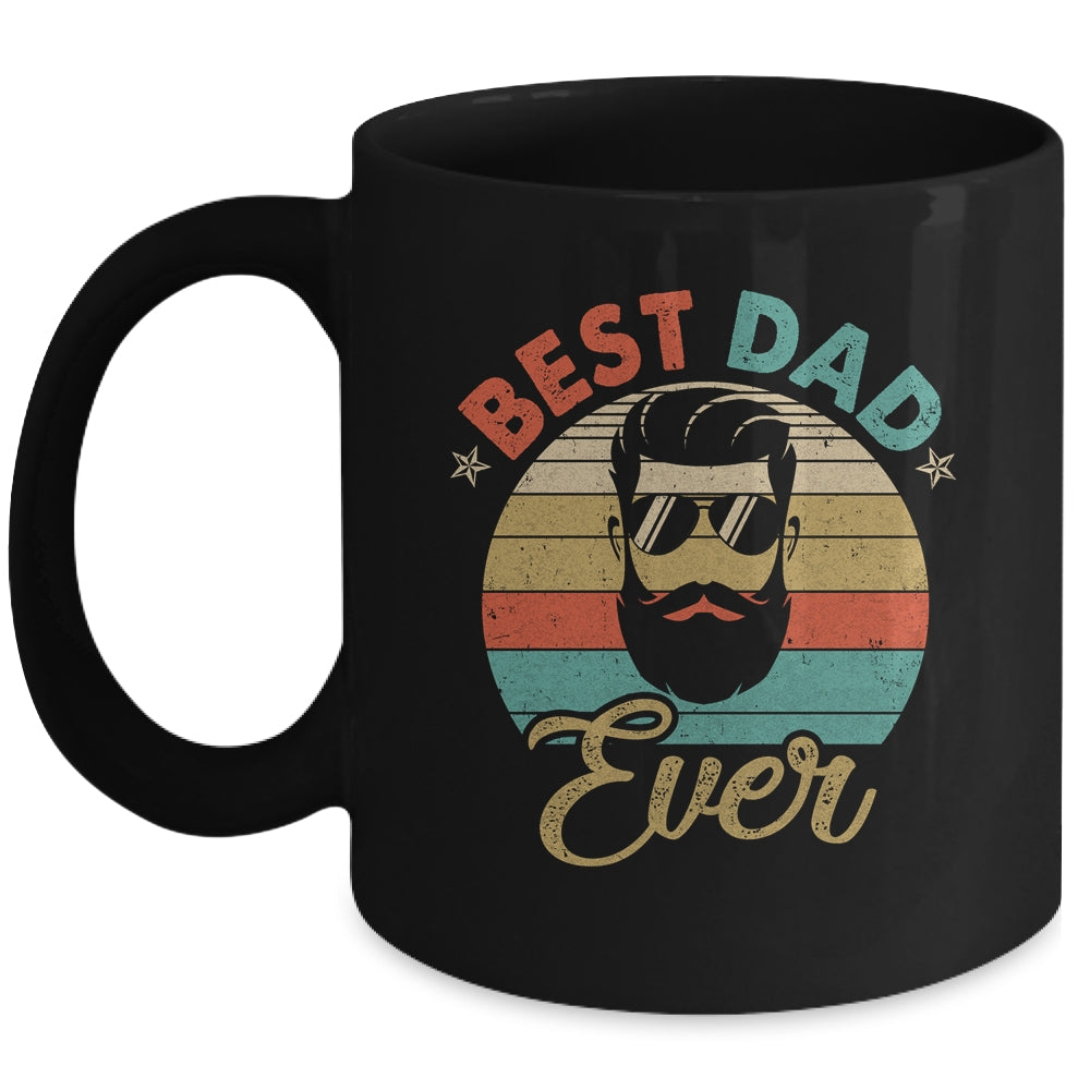 Best Dad Ever Fathers Day Birthday Beard Dad Daddy Mug | siriusteestore