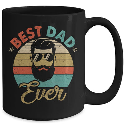 Best Dad Ever Fathers Day Birthday Beard Dad Daddy Mug | siriusteestore