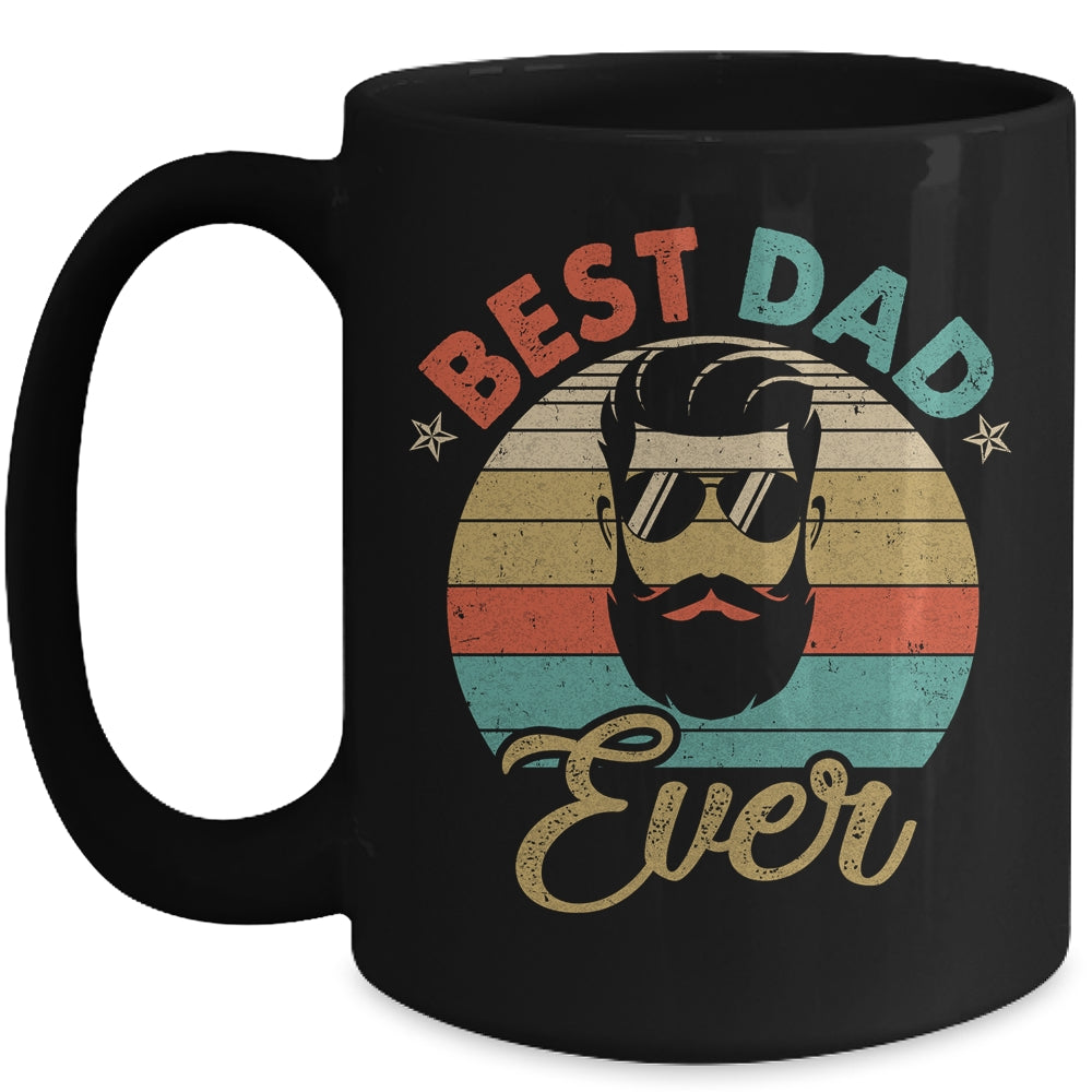 Best Dad Ever Fathers Day Birthday Beard Dad Daddy Mug | siriusteestore