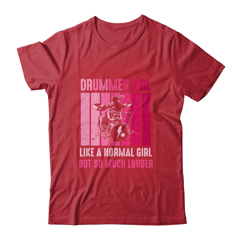 Best Drums For Girls Women Drummer Music Band Drum Musician Shirt & Tank Top | siriusteestore