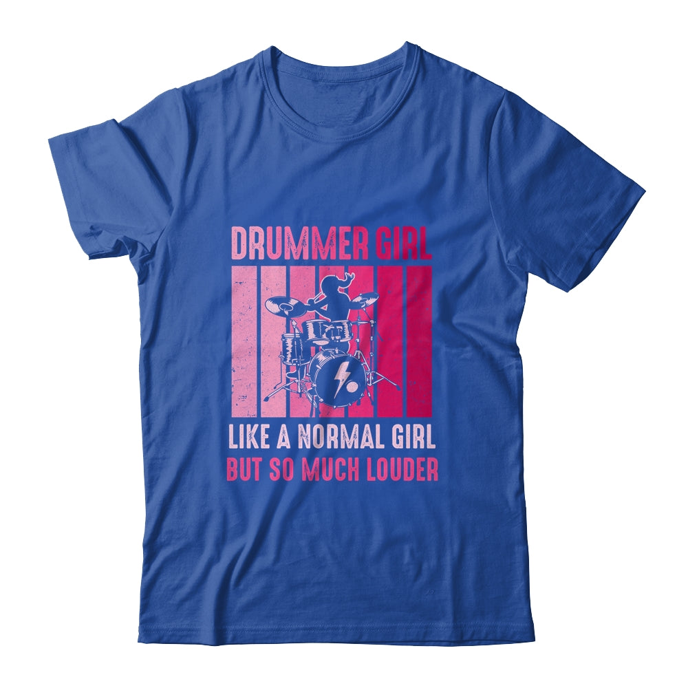 Best Drums For Girls Women Drummer Music Band Drum Musician Shirt & Tank Top | siriusteestore