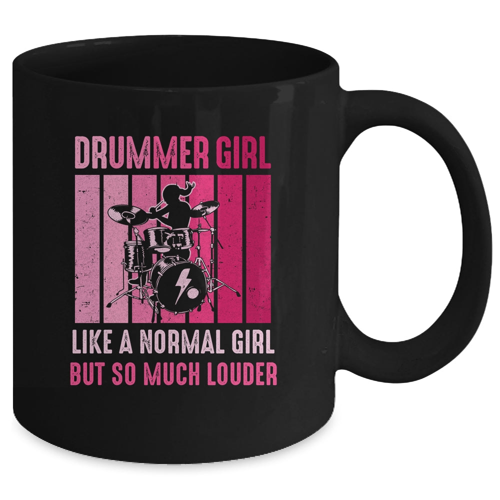 Best Drums For Girls Women Drummer Music Band Drum Musician Mug | siriusteestore