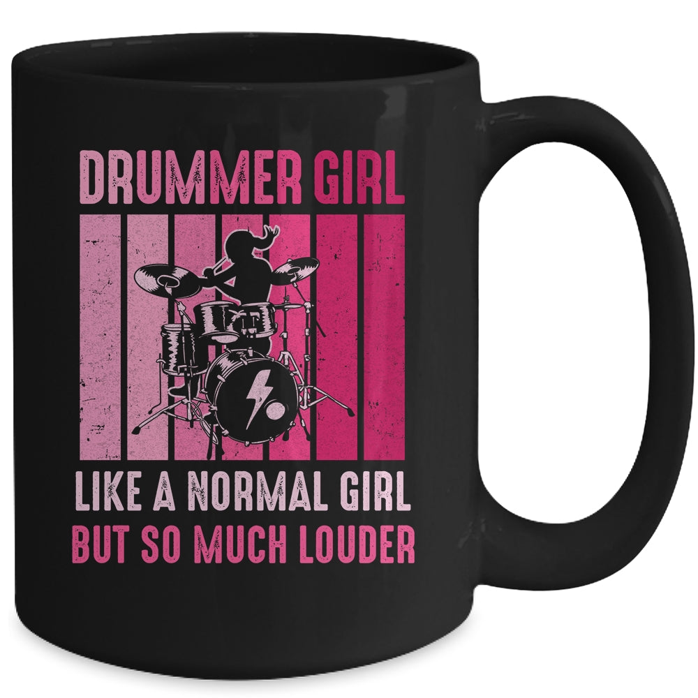 Best Drums For Girls Women Drummer Music Band Drum Musician Mug | siriusteestore