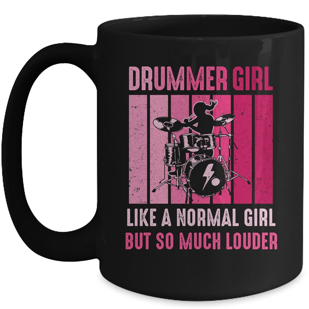 Best Drums For Girls Women Drummer Music Band Drum Musician Mug | siriusteestore