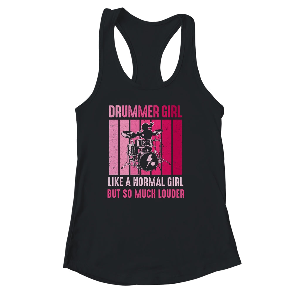 Best Drums For Girls Women Drummer Music Band Drum Musician Shirt & Tank Top | siriusteestore