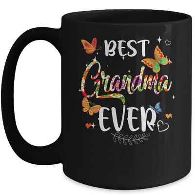 Best Grandma Ever Colored Patterns Mother's Day Aunt Birthday Mug | siriusteestore