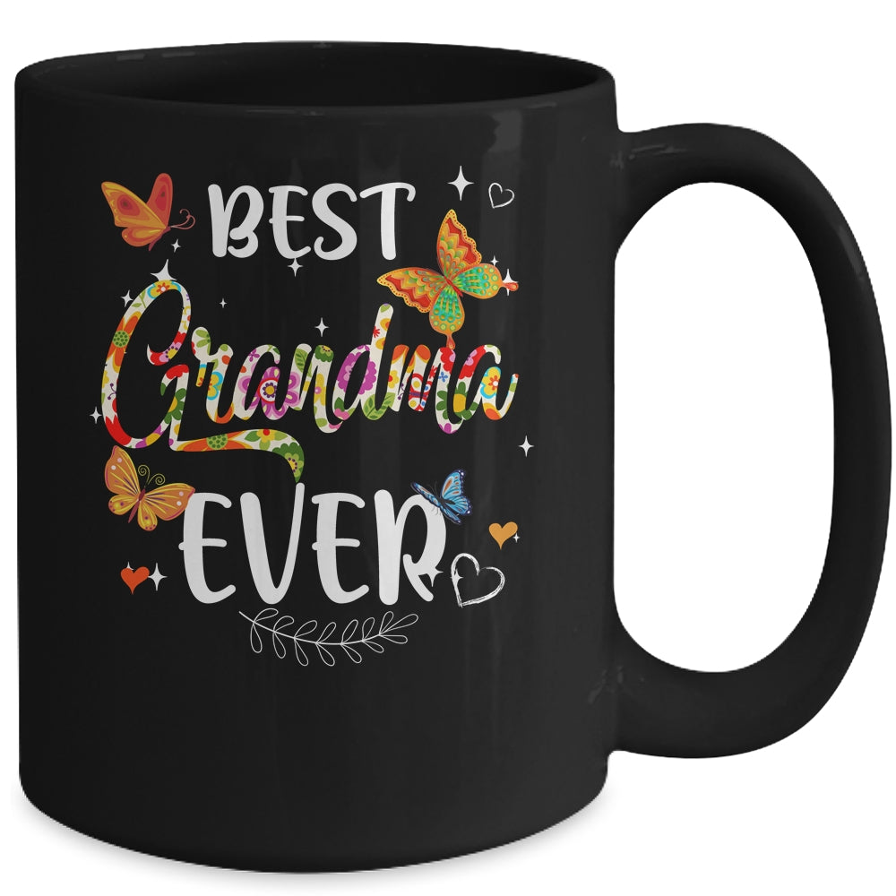 Best Grandma Ever Colored Patterns Mother's Day Aunt Birthday Mug | siriusteestore