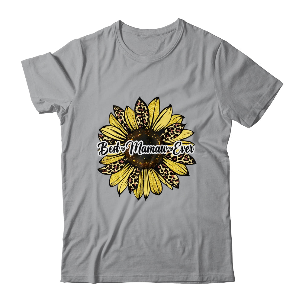 Best Mamaw Ever Sunflower Mamaw Mothers Day Shirt & Tank Top | siriusteestore