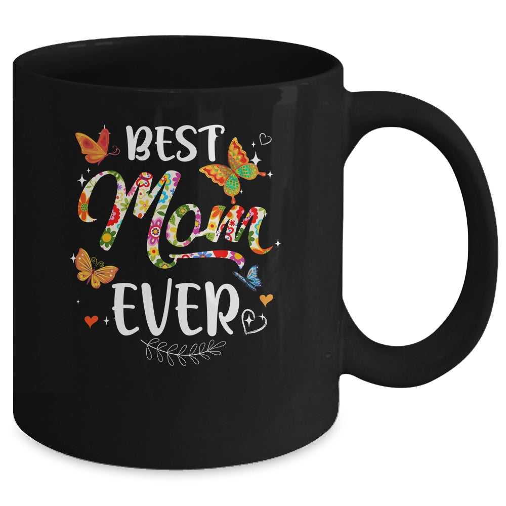 Best Mom Ever Colored Patterns Mother's Day Mama Birthday Mug | siriusteestore