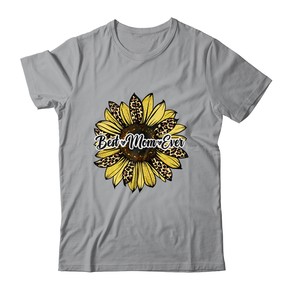 Best Mom Ever Sunflower Mom Mothers Day Shirt & Tank Top | siriusteestore