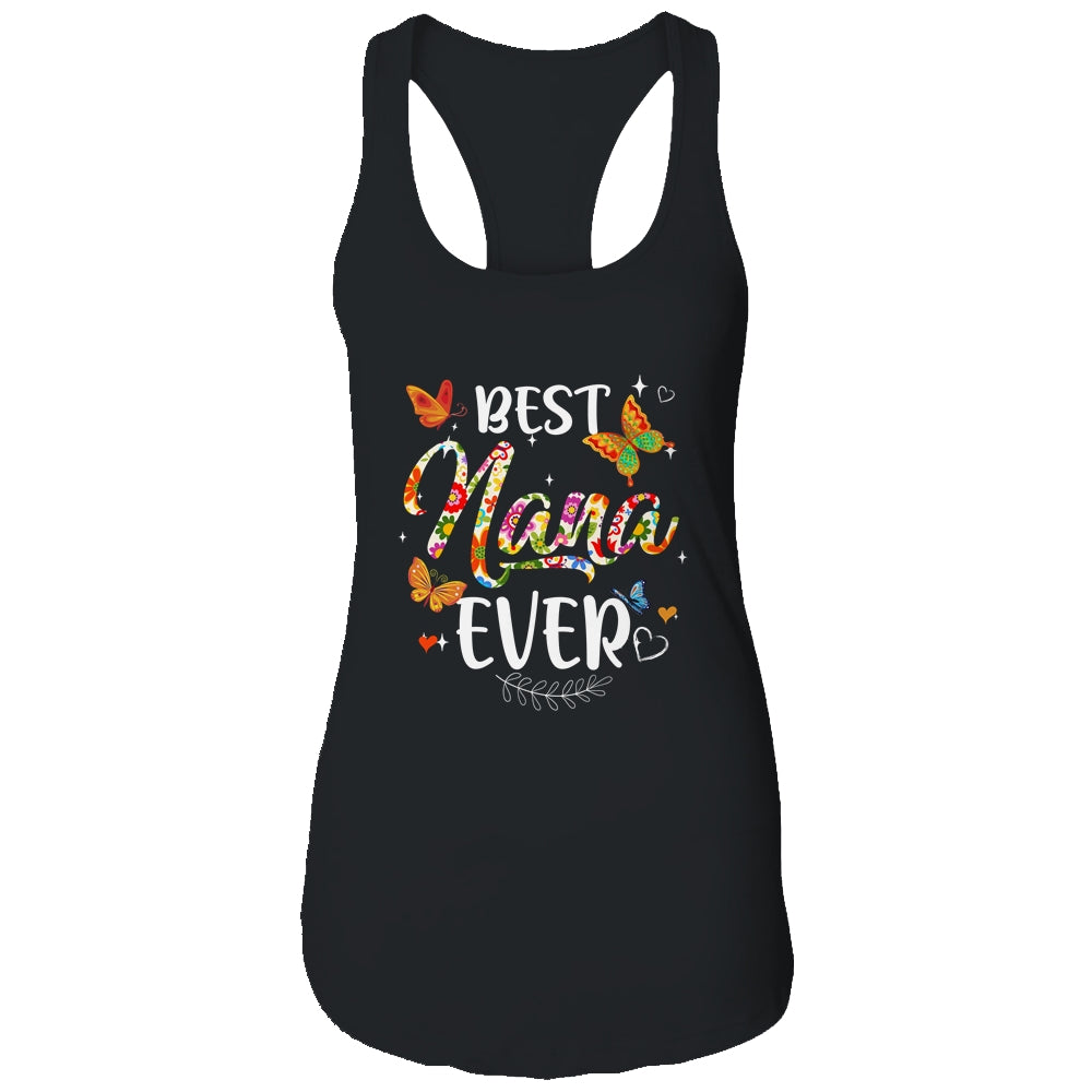 Best Nana Ever Colored Patterns Mother's Day Aunt Birthday Shirt & Tank Top | siriusteestore