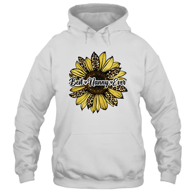 Best Nanny Ever Sunflower Nanny Mothers Day Shirt & Tank Top | siriusteestore