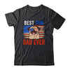 Best Pug Dad Ever American Flag Fathers Day Shirt & Hoodie | Siriustee.com