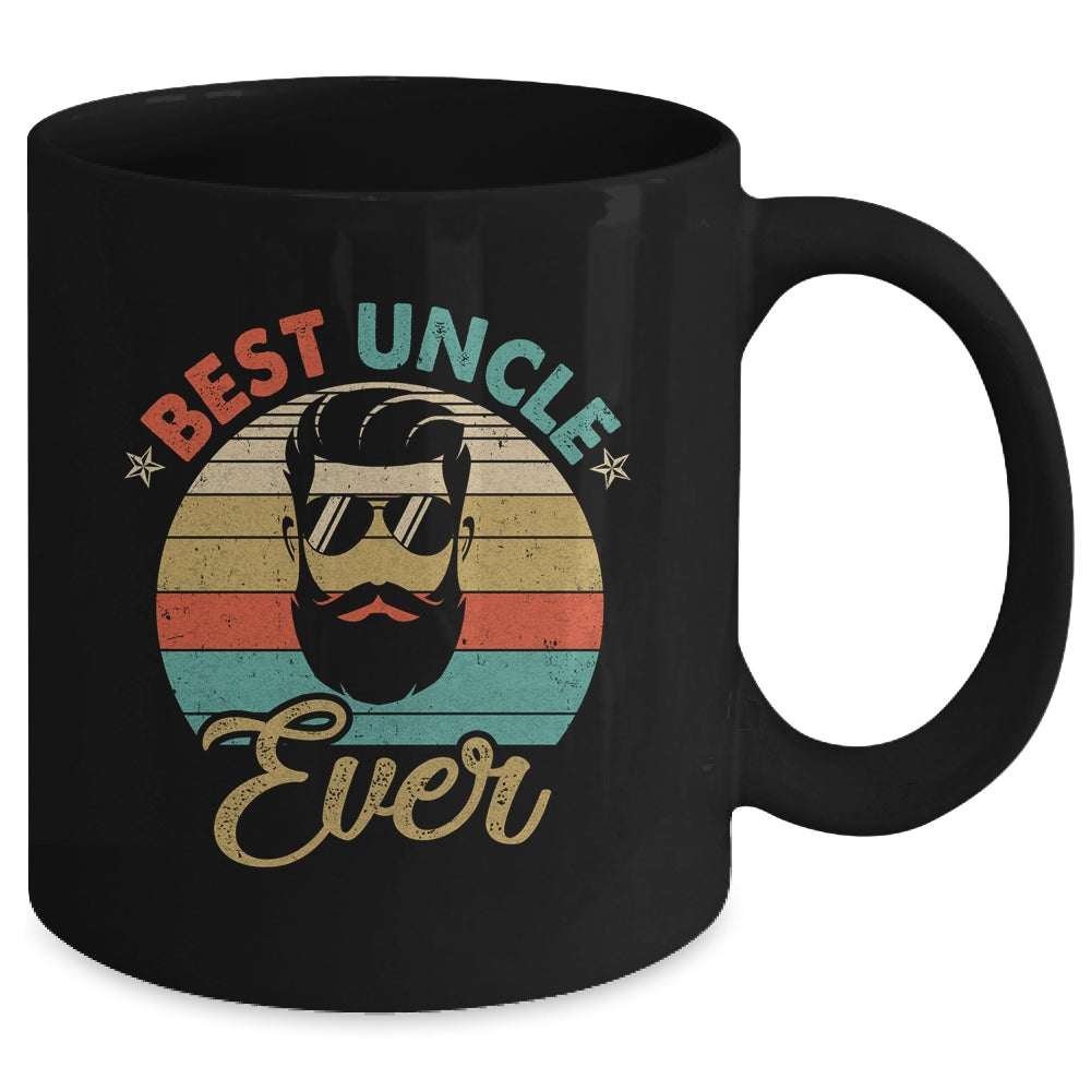 Best Uncle Ever Fathers Day Birthday Beard Uncle Mug | siriusteestore