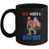 Bigfoot Patriotic 4th Of July Fireworks America Sasquatch Mug | siriusteestore