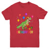 Birthday Boy Dino T Rex Dinosaur Boys Matching Family Youth Shirt | siriusteestore
