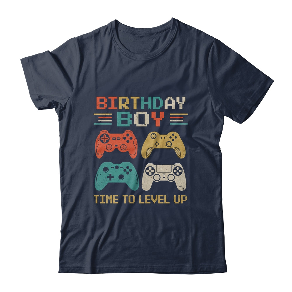 Birthday Boy Time To Level Up Video Game Shirt & Hoodie | siriusteestore