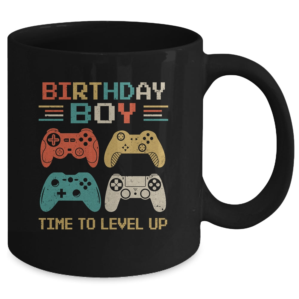 Birthday Boy Time To Level Up Video Game Mug | siriusteestore