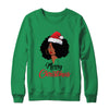 Black African American Santa Xmas Christmas Melanin Women Shirt & Sweatshirt | siriusteestore